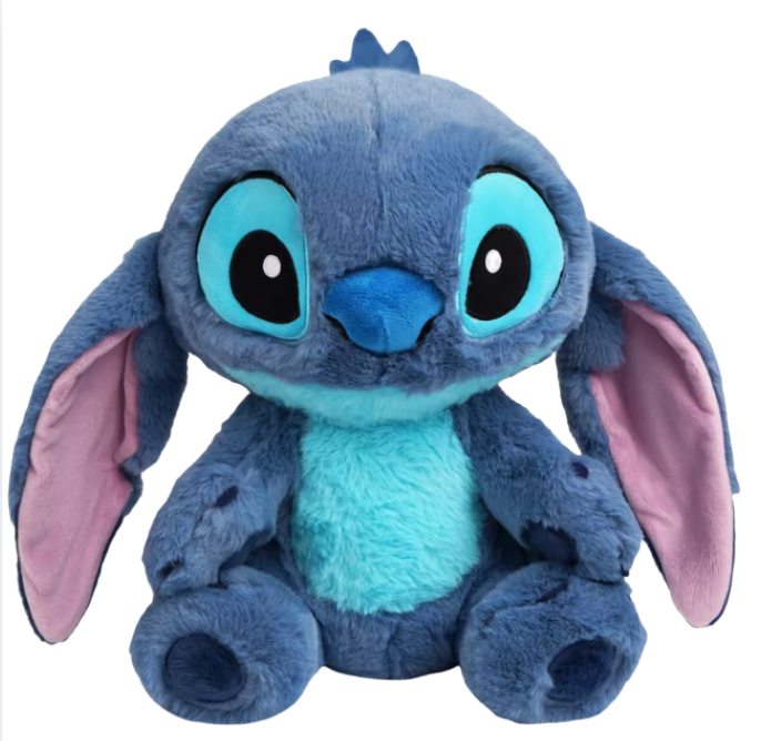 Peluche que respira Stitch con canción de cuna relajante